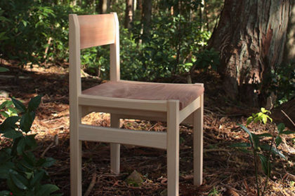三重の木の椅子展